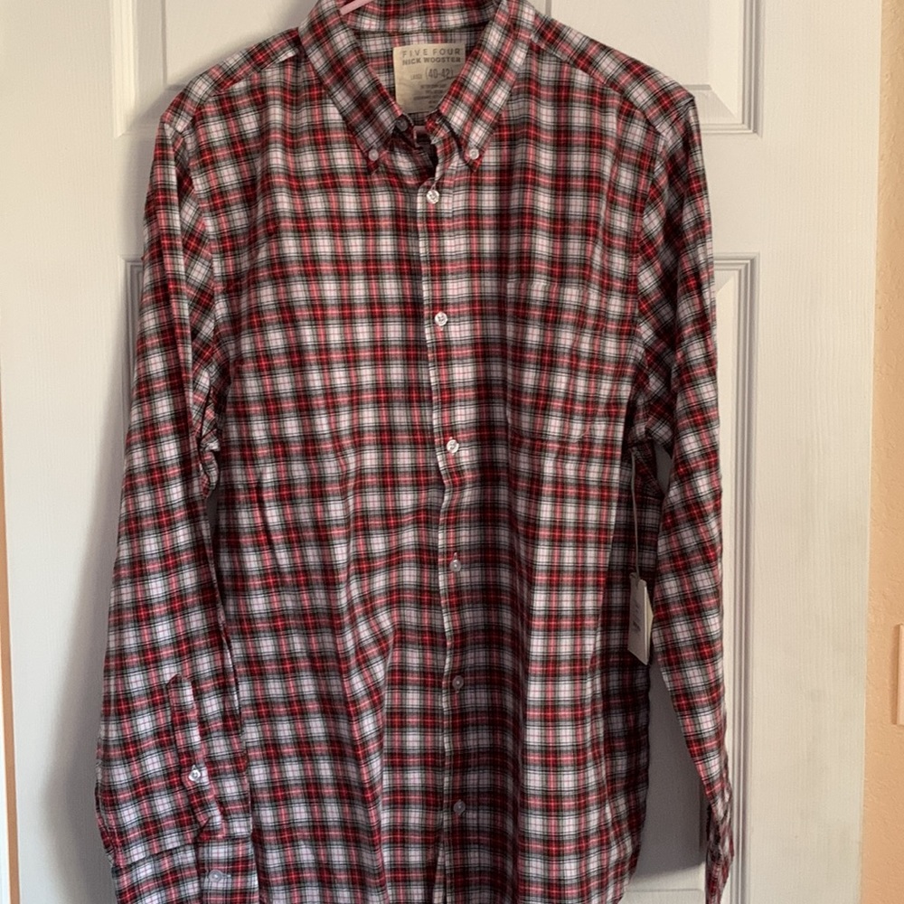 Five Four Nick Wooster winter plaid shirt